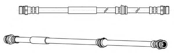 FERODO FHY2840 Гальмівний шланг