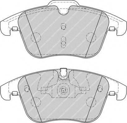 FERODO FSL4107 Комплект гальмівних колодок, дискове гальмо