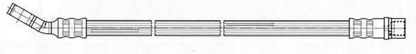 FERODO FHY3043 Гальмівний шланг