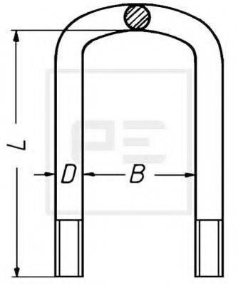 PE AUTOMOTIVE 01506000A Драбина ресори