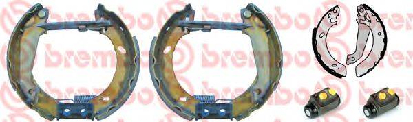 BREMBO K24032 Комплект гальмівних колодок