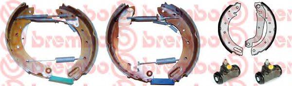 BREMBO K24044 Комплект гальмівних колодок