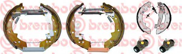 BREMBO K61019 Комплект гальмівних колодок