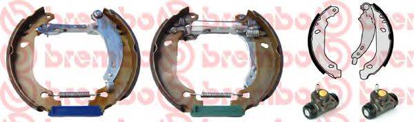 BREMBO K61073 Комплект гальмівних колодок