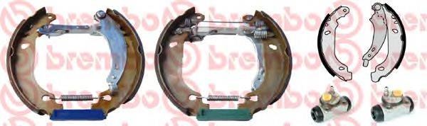 BREMBO K61077 Комплект гальмівних колодок