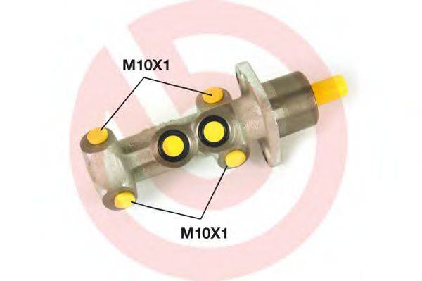 BREMBO M23012 головний гальмівний циліндр