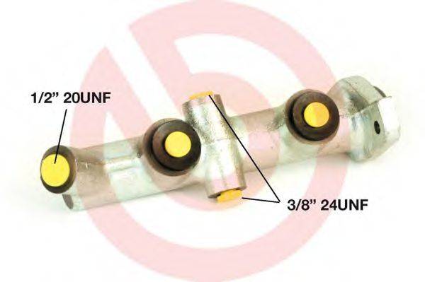 BREMBO M68067 головний гальмівний циліндр