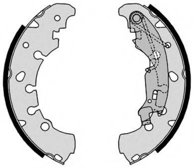 BREMBO S23530 Комплект гальмівних колодок