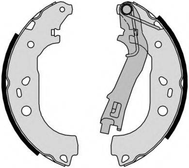 BREMBO S23533 Комплект гальмівних колодок