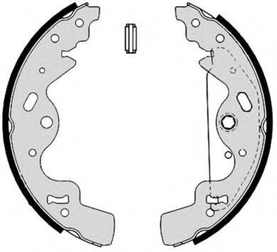 BREMBO S44506 Комплект гальмівних колодок