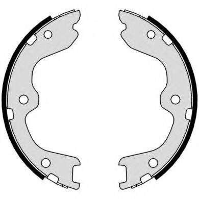 BREMBO S56544 Комплект гальмівних колодок, стоянкова гальмівна система