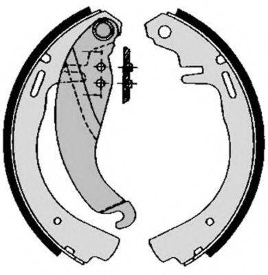 BREMBO S59506 Комплект гальмівних колодок