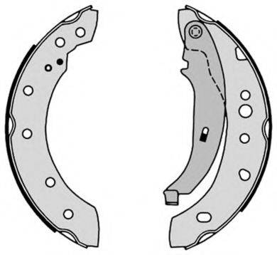 BREMBO S61527 Комплект гальмівних колодок