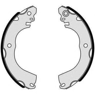 BREMBO S61543 Комплект гальмівних колодок