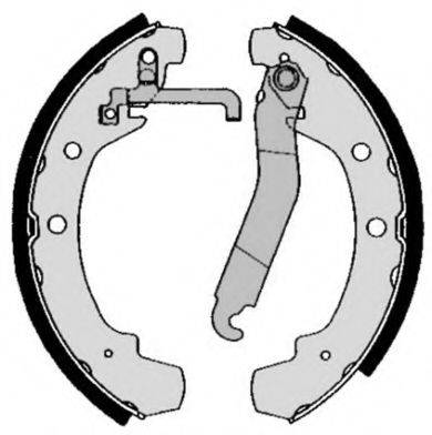 BREMBO S85510 Комплект гальмівних колодок