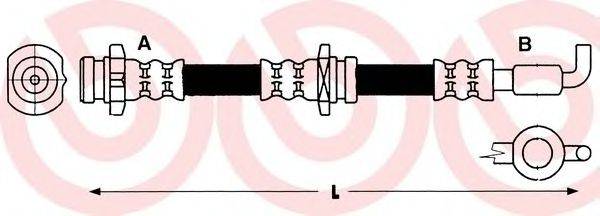 BREMBO T59010 Гальмівний шланг