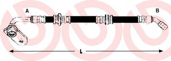 BREMBO T79032 Гальмівний шланг