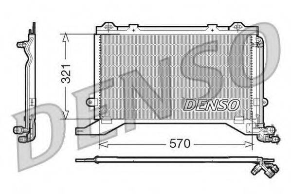 DENSO DCN17020 Конденсатор, кондиціонер