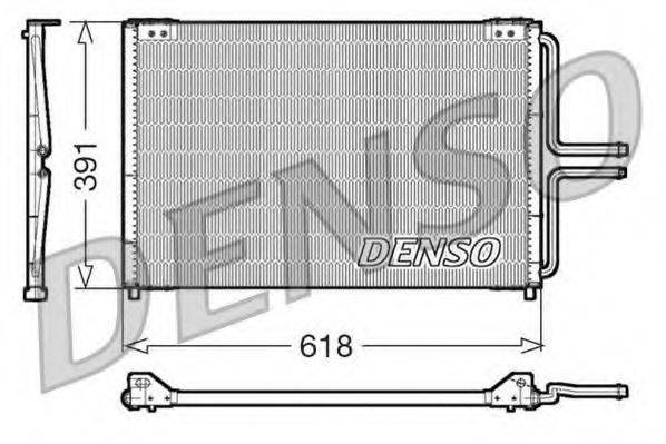 DENSO DCN23020 Конденсатор, кондиціонер