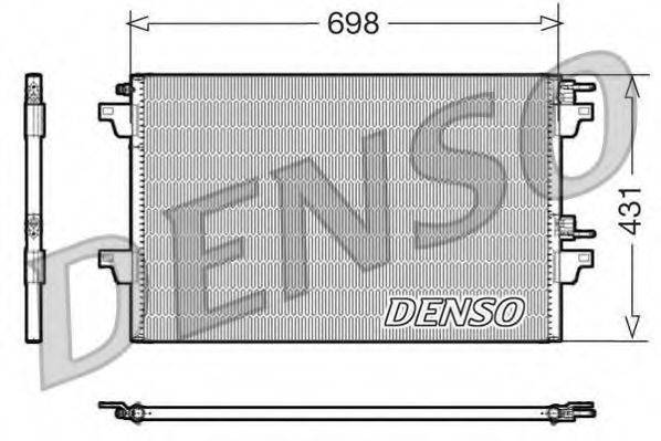 DENSO DCN23021 Конденсатор, кондиціонер