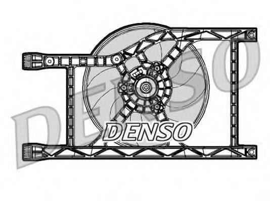 DENSO DER09047 Вентилятор, охолодження двигуна