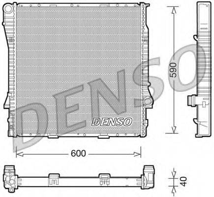 DENSO DRM05114 Радіатор, охолодження двигуна