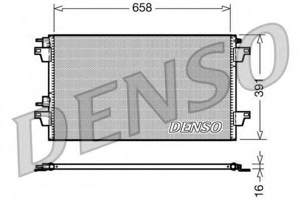 DENSO DCN23018 Конденсатор, кондиціонер