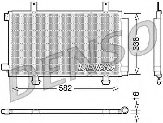 DENSO DCN47002 Конденсатор, кондиціонер