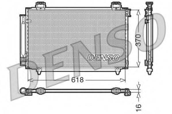 DENSO DCN50016 Конденсатор, кондиціонер