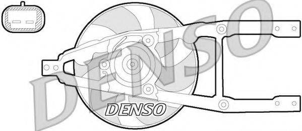 DENSO DER09055 Вентилятор, охолодження двигуна