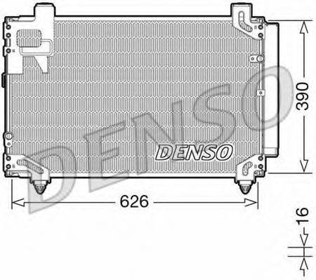 DENSO DCN50044 Конденсатор, кондиціонер