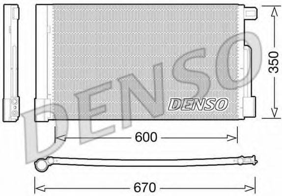 DENSO DCN01004 Конденсатор, кондиціонер