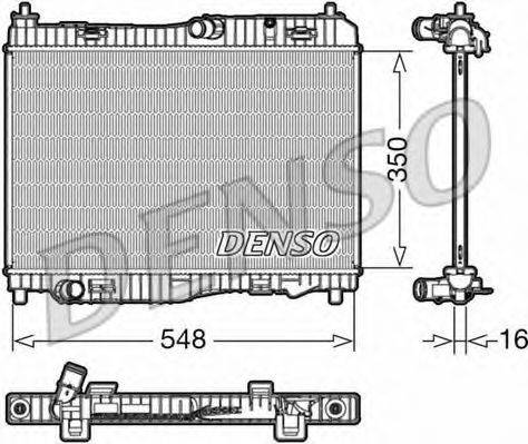 DENSO DRM10006 Радіатор, охолодження двигуна