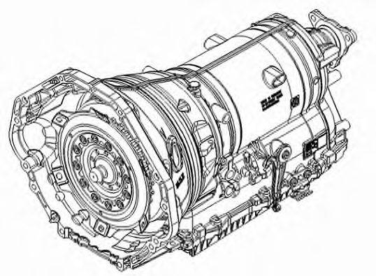 ZF 1087012070 Автоматична коробка передач