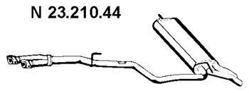 EBERSPACHER 2321044 Глушник вихлопних газів кінцевий