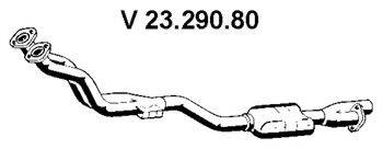 EBERSPACHER 2329080 Передглушувач вихлопних газів