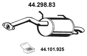 EBERSPACHER 4429883 Глушник вихлопних газів кінцевий