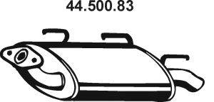 EBERSPACHER 4450083 Глушник вихлопних газів кінцевий