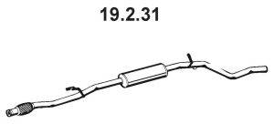 EBERSPACHER 19231 Середній глушник вихлопних газів