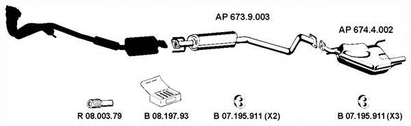 EBERSPACHER AP2270 Система випуску ОГ