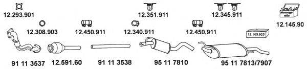 EBERSPACHER 12390 Система випуску ОГ