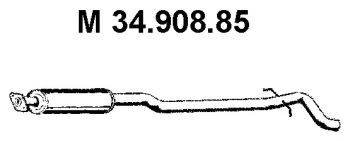 EBERSPACHER 3490885 Середній глушник вихлопних газів