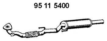 EBERSPACHER 95115400 Передглушувач вихлопних газів