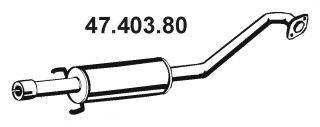 EBERSPACHER 4740380 Середній глушник вихлопних газів