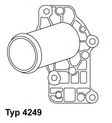 WAHLER 424971D Термостат, охолоджуюча рідина