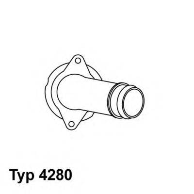 WAHLER 428085D Термостат, охолоджуюча рідина