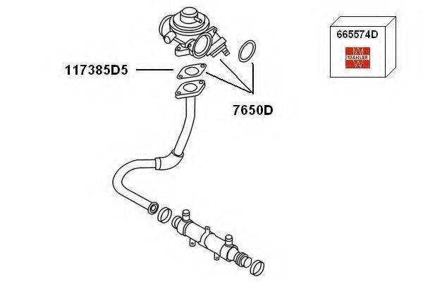 WAHLER 7900426 Рециркуляція ОГ