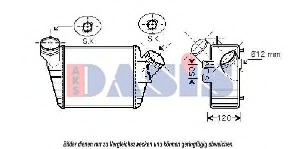 AKS DASIS 047009N Інтеркулер