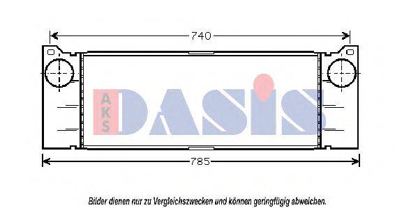 AKS DASIS 127004N Інтеркулер