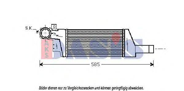 AKS DASIS 157014N Інтеркулер